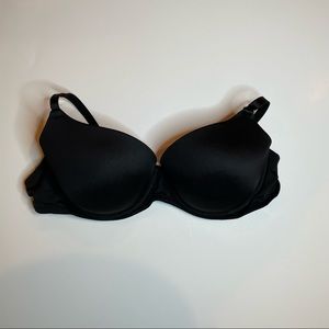 Black Pink Bra
